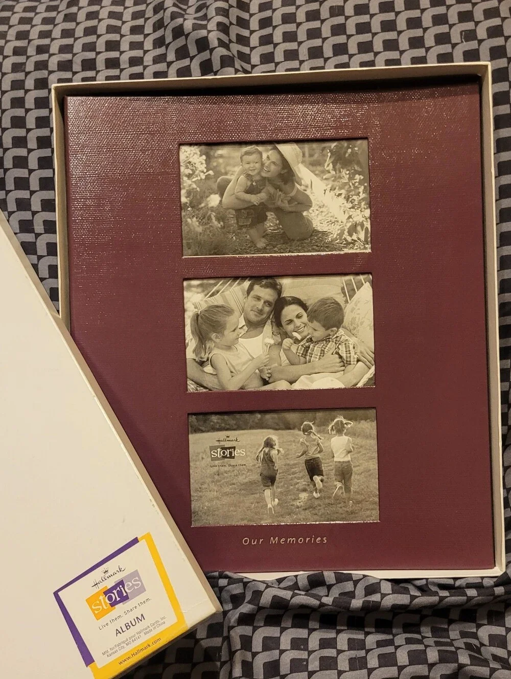 NEW Hallmark Stories Photo Album (PHA7042) Our Memories Original Box